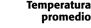 Temperatura promedio