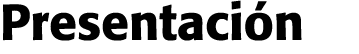 Presentaci n