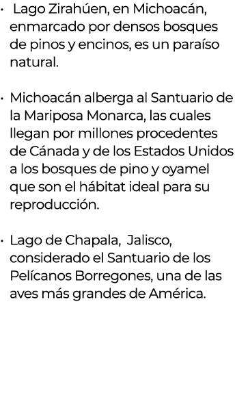   Lago Zirahúen, en Michoacán,  enmarcado por densos bosques  de pinos y encinos, es un paraíso  natural                