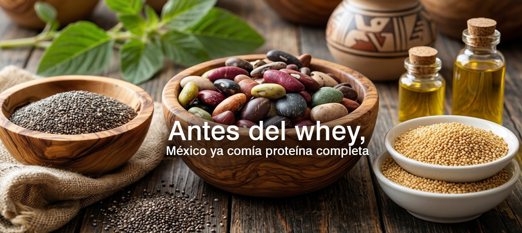 proteina amarnato frijo chia